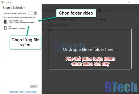 Chuyển đổi video cho Iphone và Ipad bằng phần mềm Handbrake - Đổi đuôi video miễn phí
